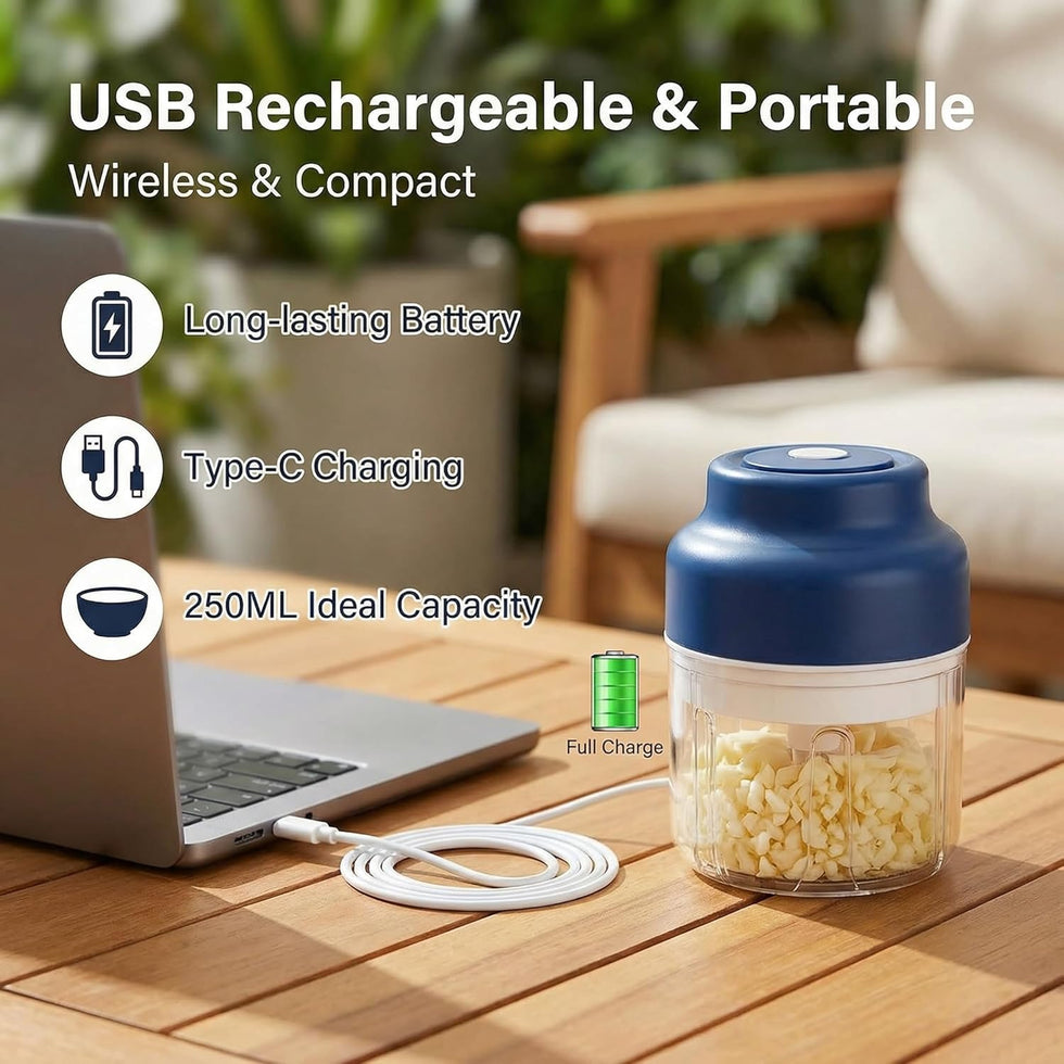Rechargeable Mini Electric Chopper